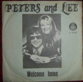 Welcome Home / Can't Keep My Mind On The Game Peters And Lee