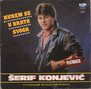 Gramofonska ploča Šerif Konjević Kunem Se U Brata Svoga LPD 9050, stanje ploče je 8/10