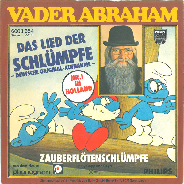 Das Lied Der Schlümpfe (t Smurfenlied) / Zauberflötenschlümpfe (De Toverfluitsmurf) Vader Abraham