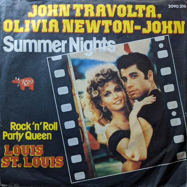 Summer Nights / Rock n Roll Party Queen John Travolta & Olivia Newton-John / Louis St. Louis