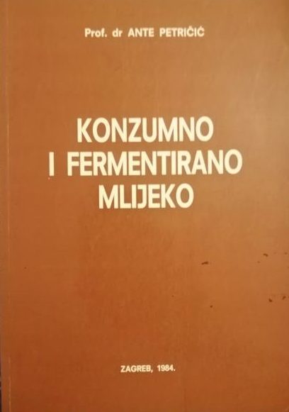 Konzumno i fermentirano mlijeko Ante Petričić meki uvez