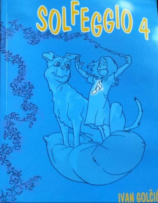 Solfeggio 4 - udžbenik za 4. razred solfeggia za osnovne škole Ivan Golčić meki uvez