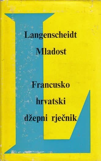 Francusko hrvatski Langenscheidtov džepni rječnik Vojmir Vinja, Uredio tvrdi uvez