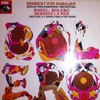 Gramofonska ploča Herbert von Karajan · Berlinska Filharmonija More; Poslijepodne Jednog Fauna / Bolero LSVdM 70886, stanje ploče je 10/10