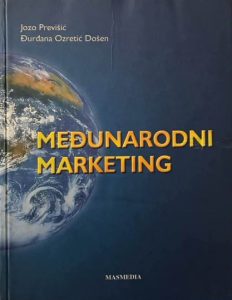 Međunarodni marketing Jozo Previšić, Đurđana Ozretić Došen tvrdi uvez