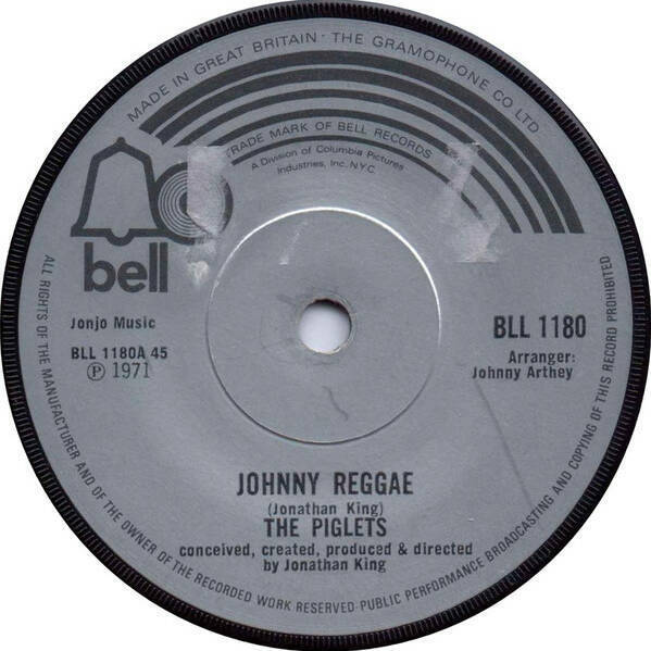 Johnny Reggae / Backing Track Piglets