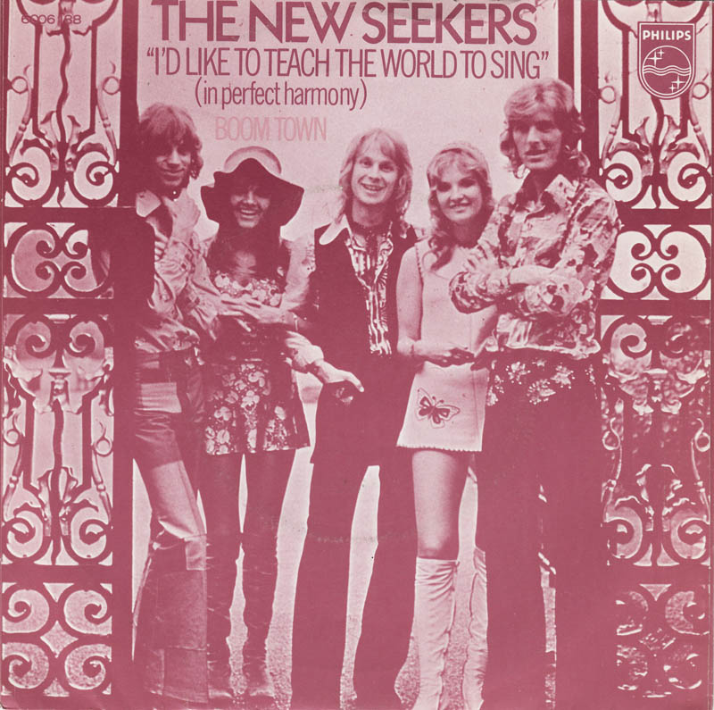 I'd Like To Teach The World To Sing / Boom Town New Seekers