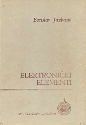 Elektronički elementi Borislav Juzbašić tvrdi uvez