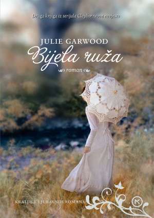 Bijela ruža Garwood Julie meki uvez