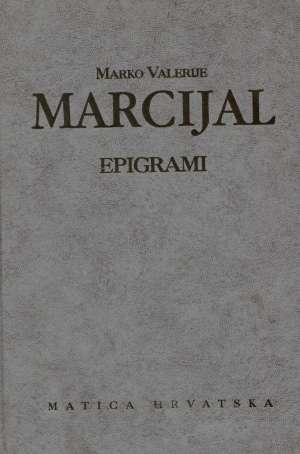 Epigrami Marcijal Marko Valerije tvrdi uvez
