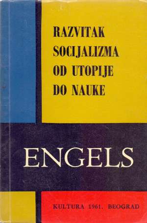 Razvitak socijalizma od utopije do nauke Friedrich Engels meki uvez