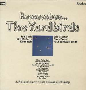 Gramofonska ploča The Yardbirds Remember... SRS 5069, stanje ploče je 10/10