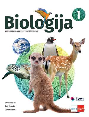 BIOLOGIJA 1 : udžbenik iz biologije za 1. razred gimnazije autora Gorica Grozdanić, Karlo Horvatin, Željko Krstanac