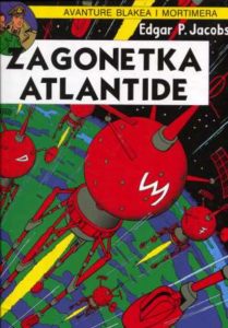 Zagonetka atlantide Edgar P. Jacobs tvrdi uvez