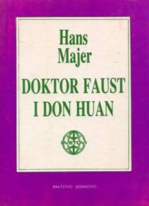 Doktor Faust i Don Huan Hans Mayer meki uvez