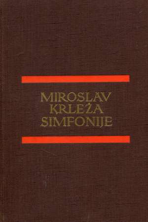 Simfonije Krleža Miroslav tvrdi uvez