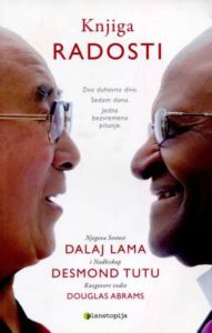 Knjiga radosti Douglas Abrams, Dalaj Lama, Desmond Tutu meki uvez