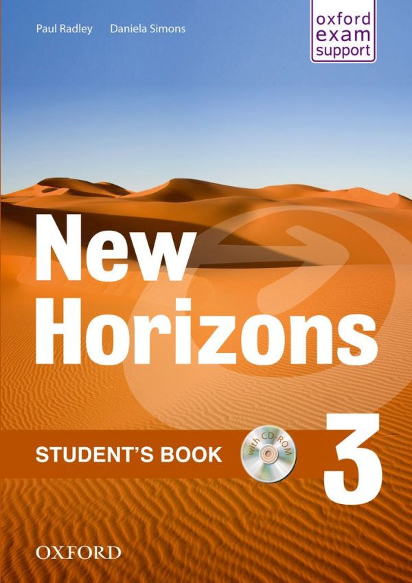 NEW HORIZONS 3 STUDENTS BOOK : udžbenik engleskog jezika za 3. razred gimnazija, drugi strani jezik autora Paul Radley, Daniela Simons, Ronan McGuinness