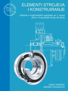 ELEMENTI STROJEVA I KONSTRUIRANJE : udžbenik za  2. razred JMO-a i TROGODIŠNJIH strukovnih škola autora Jerko Pandžić, Branko Pasanović