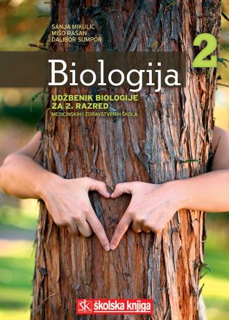 BIOLOGIJA 2 : udžbenik biologije za 2. razred medicinskih i zdravstvenih škola autora Sanja Mikulić, Mišo Rašan, Dalibor Sumpor