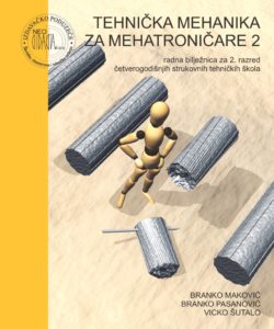 tehnička mehanika za mehatroničare 2 : radna bilježnica za 2. razred ČETVEROGODIŠNJIH strukovnih tehničkih škola autora Branko Maković, Branko Pasanović, Vicko Šutalo