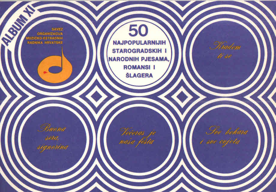 50 najpopularnijih starogradskih i narodnih pjesama, romansi i šlagera (album XI) Krešimir Filipčić i Ivan Ivić
