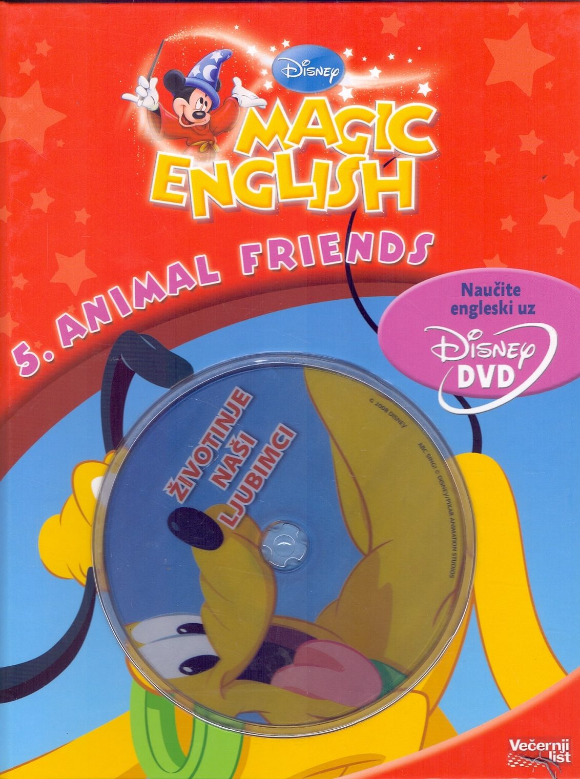 Magic english – 5. animal friends (knjiga + dvd) Isabelle Demolin