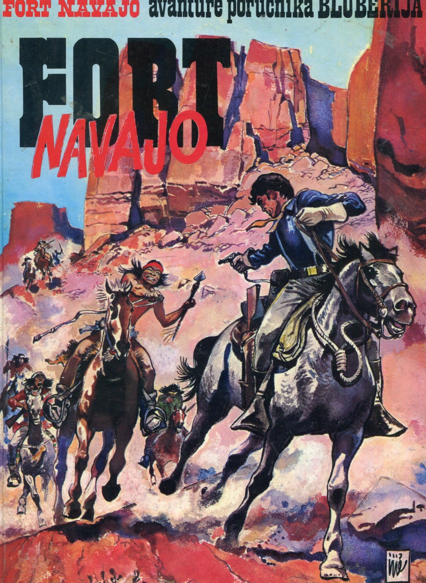 Fort Navajo- avanture poručnika Blueberija Tekst Jean-Michel Charlier, crtež Jean Giraud