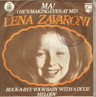 Ma! (Hes Making Eyes At Me) / Rock-A-Bye Your Baby With A Dixie Melody