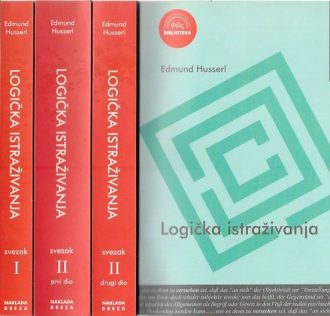 Logička istraživanja I, II1, II2 Edmund Husserl