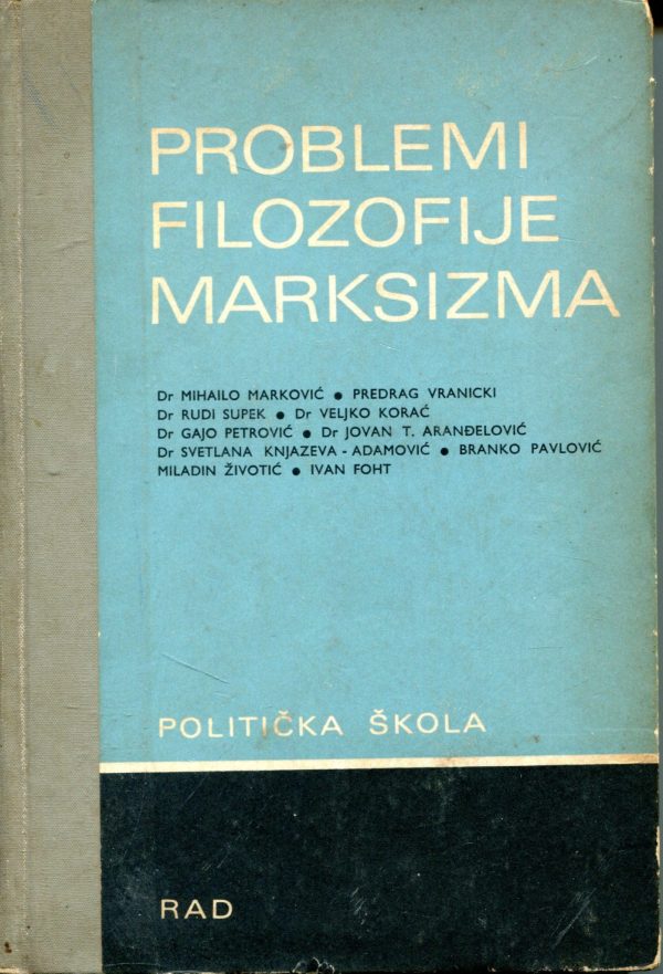 Problemi filozofije marksizma Ljubinka Krešić