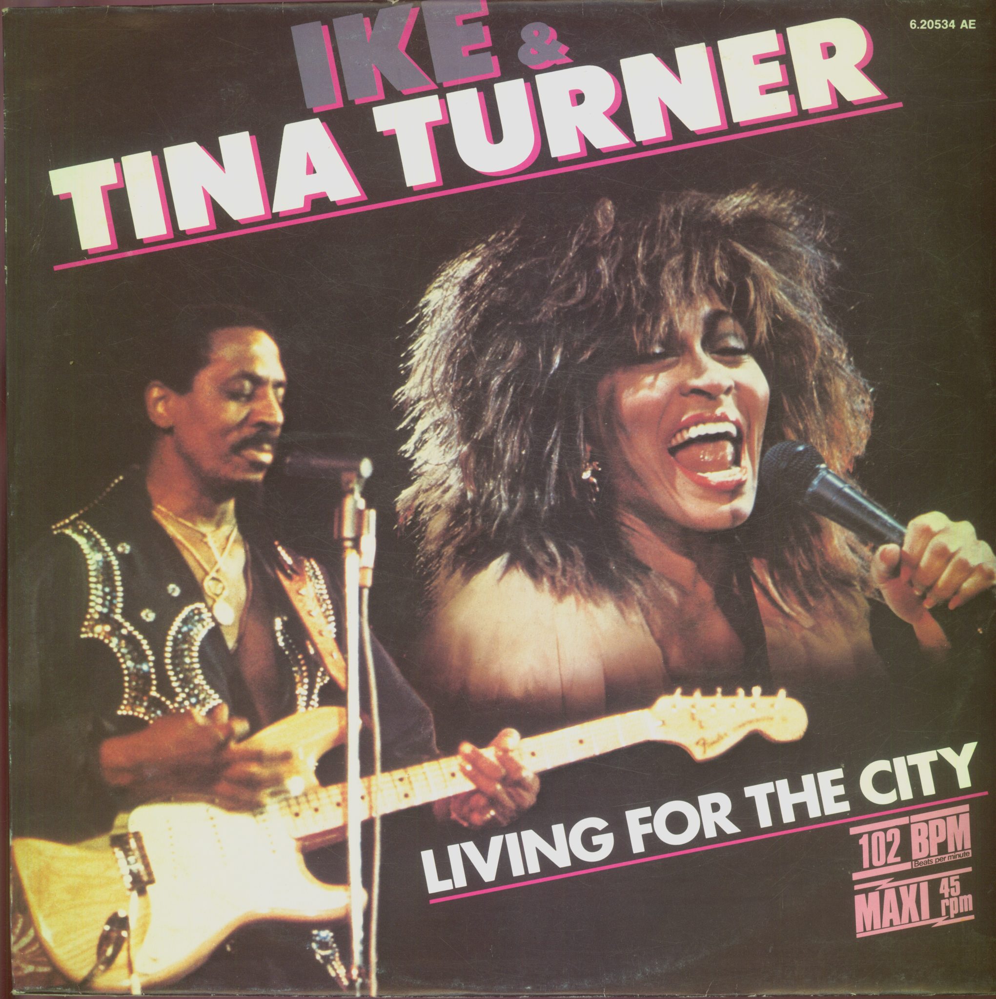 Gramofonska ploča Ike & Tina Turner Living For The City / Push 6.20534