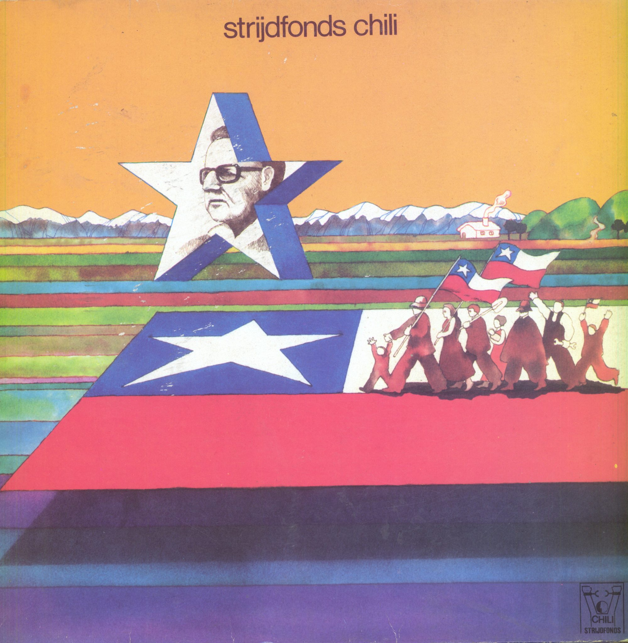 Gramofonska ploča Strijdfonds Chili Inti Illimani / Salvador Allende / Aparcoa... A 2511