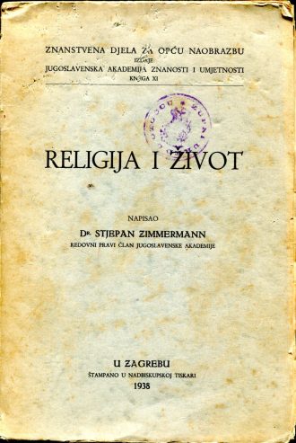 Religija i život Stjepan Zimmermann