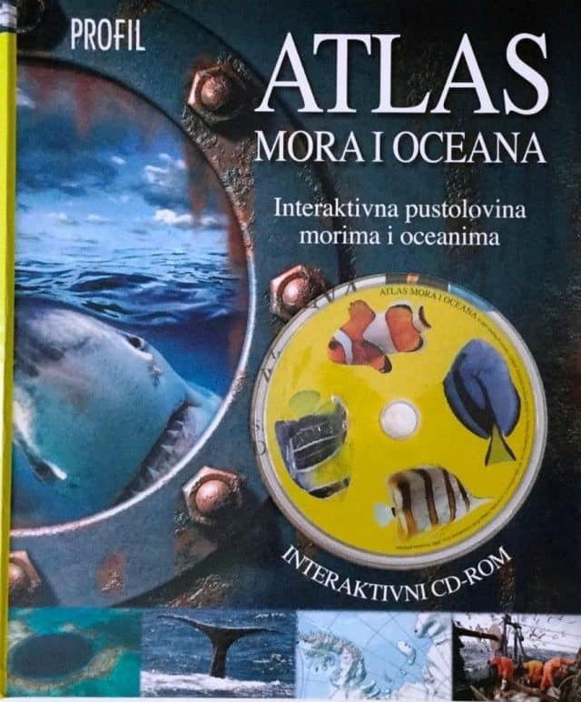 Atlas mora i oceana + CD John Woodward