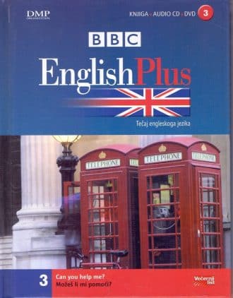 English plus 3 - tečaj engleskog jezika (knjiga + 2 DVD) Ken Singleton