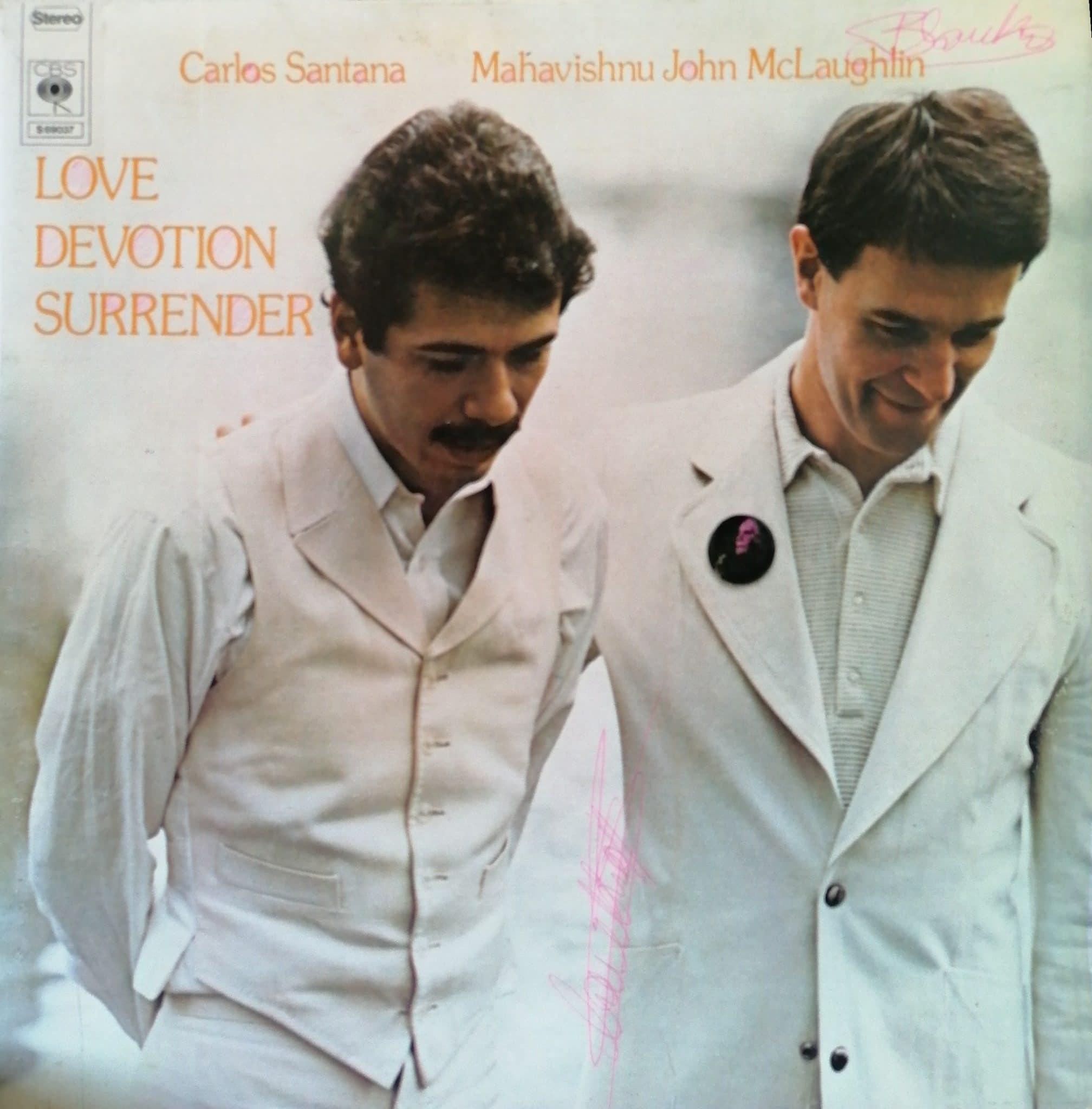 Gramofonska ploča Carlos Santana & Mahavishnu John McLaughlin Love Devotion Surrender S 69037