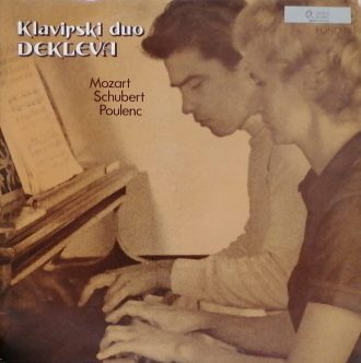 Gramofonska ploča Mozart / Schubert / Poulenc Klavirski Duo Dekleva LSY-66043