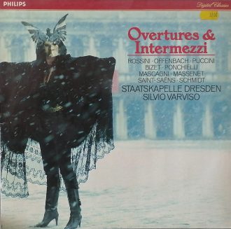 Gramofonska ploča Overtures & Intermezzi Staatskapelle Dresden / Silvio Varviso / Rossini / Offenbach / Puccini... 412-236-1