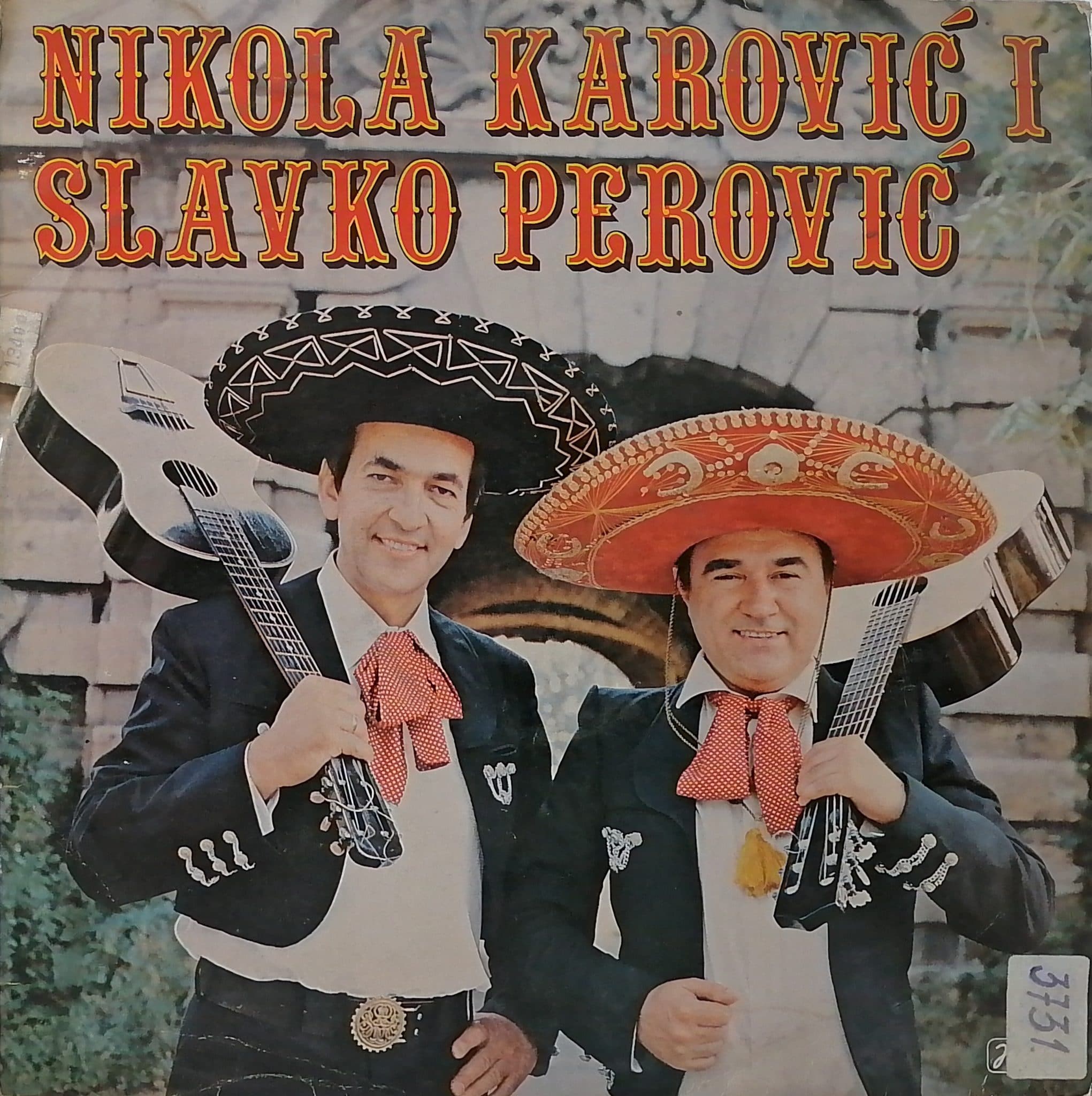 Gramofonska ploča Nikola Karović I Slavko Perović Nikola Karović I Slavko Perović LSY-61534