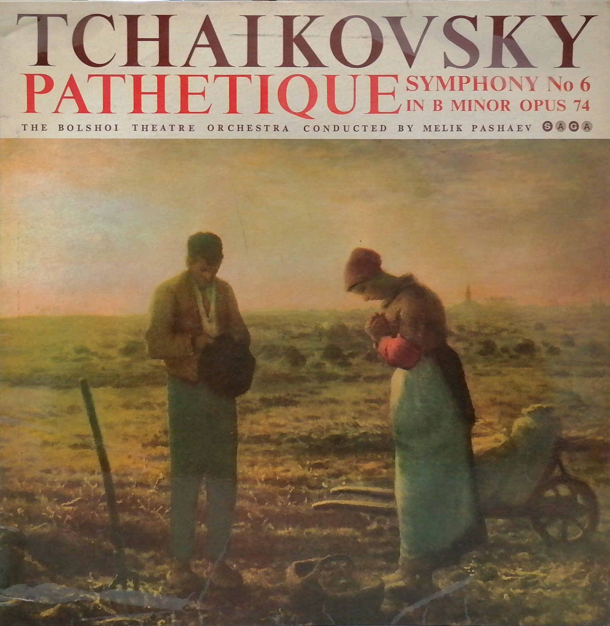Gramofonska ploča Symphony No. 6 In B Minor, Op. 74 "Pathetique" Pyotr Ilyich Tchaikovsky / Bolshoi Theatre Orchestra / Melik Pashaev XID 5002