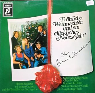 Gramofonska ploča Helmut Zacharias Mit Seinem Orchester Und Den Westfälischen Nachtigallen Fröhliche Weihnachten Und Ein Glückliches Neues Jahr 1 C 062-28876