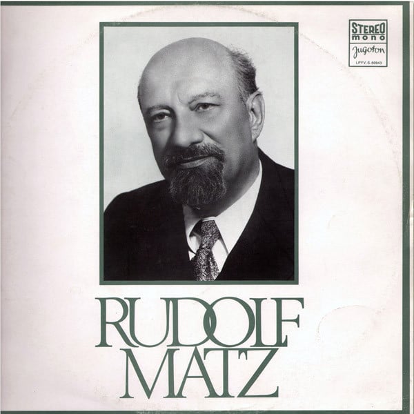 Gramofonska ploča Rudolf Matz Rudolf Matz LPYV-S-60943