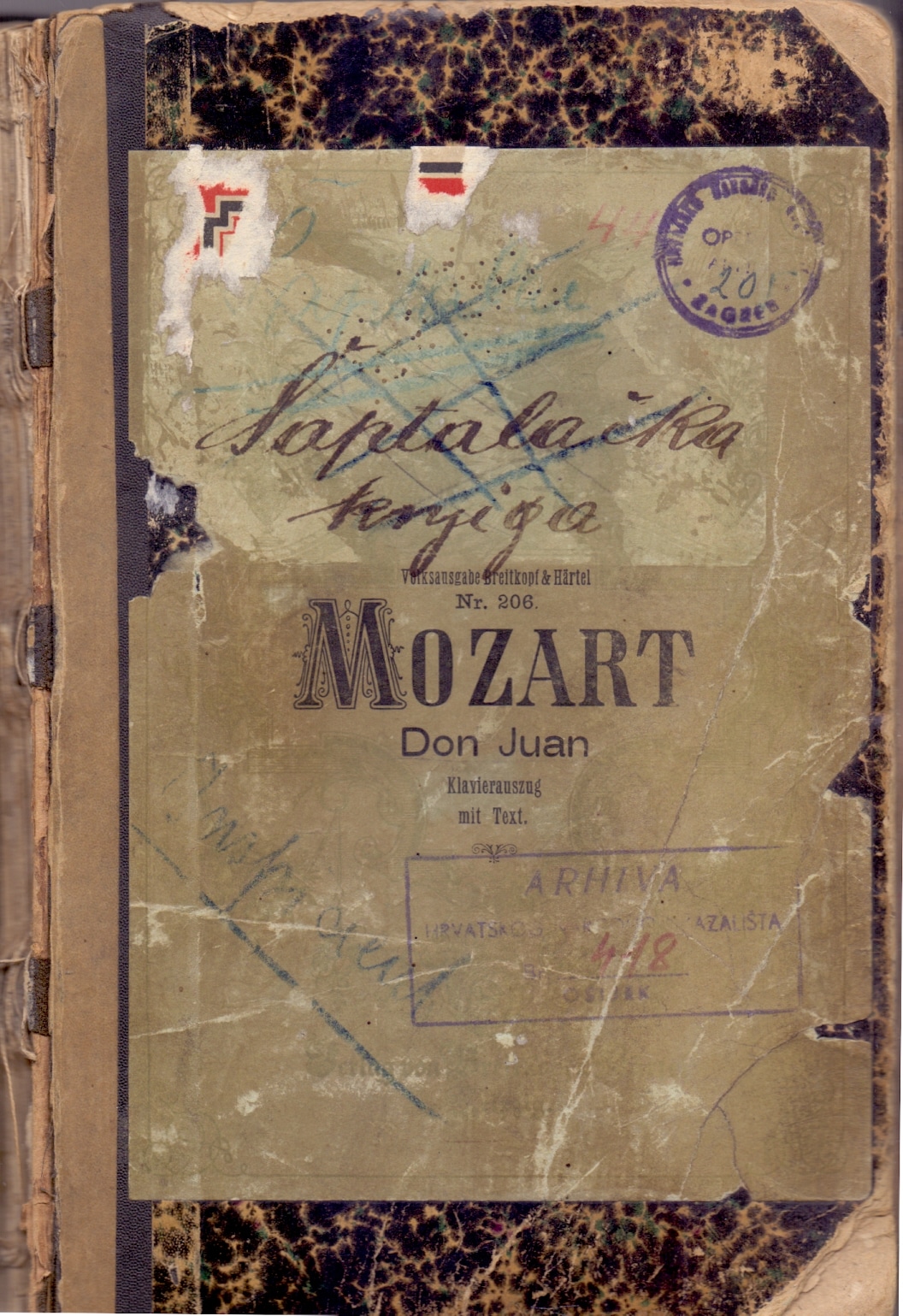 Mozarts Opern g.a.