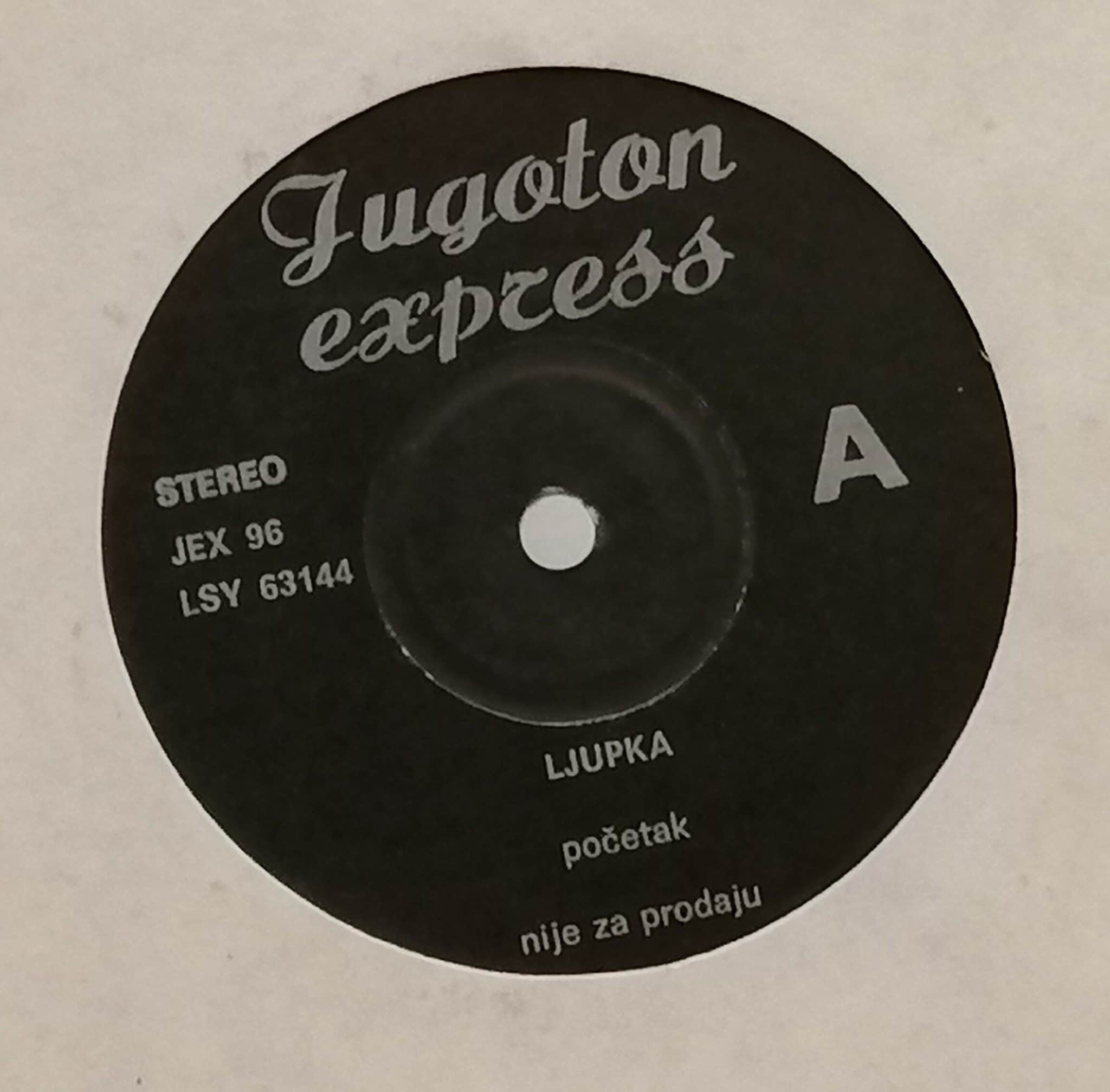 Gramofonska ploča Ljupka / Danijel Jugoton Express JEX 96/97