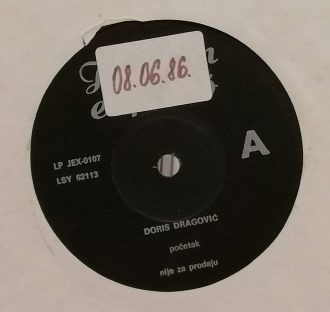 Gramofonska ploča Doris Dragović / Novi Fosili Jugoton Express  JEX 107/108