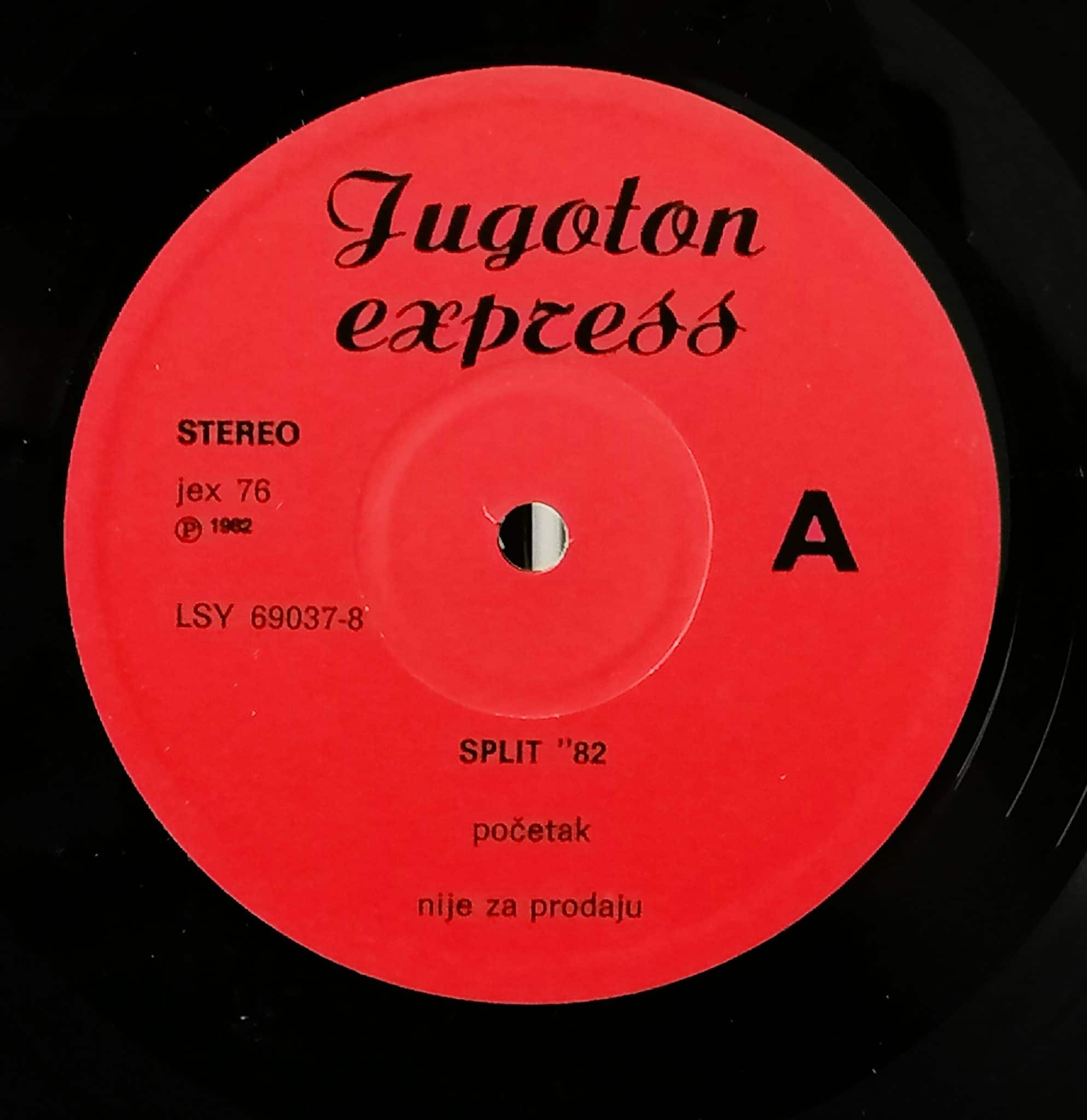 Gramofonska ploča Ivica Šerfezi / Split 82 Jugoton Express  JEX 76/77