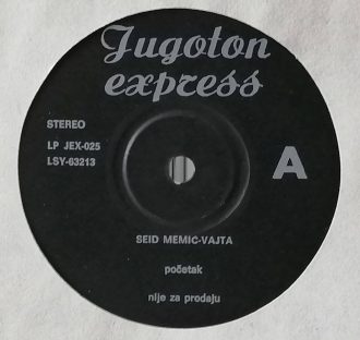 Gramofonska ploča Seid Memić Vajta / Milo Hrnić Jugoton Express JEX-025/026