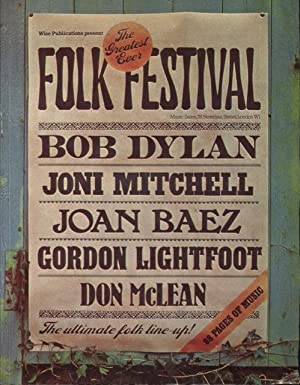 Folk festival - Bob Dylan, Joni Mitchell, Joan Baez, Gordon Lightfoot, Don McLean Paul May