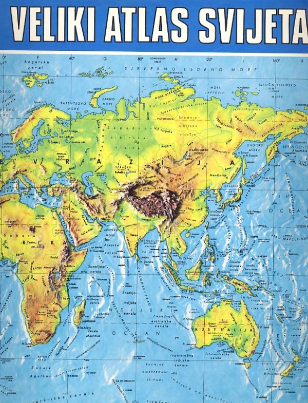 Veliki atlas svijeta Alfonso Cvitanović